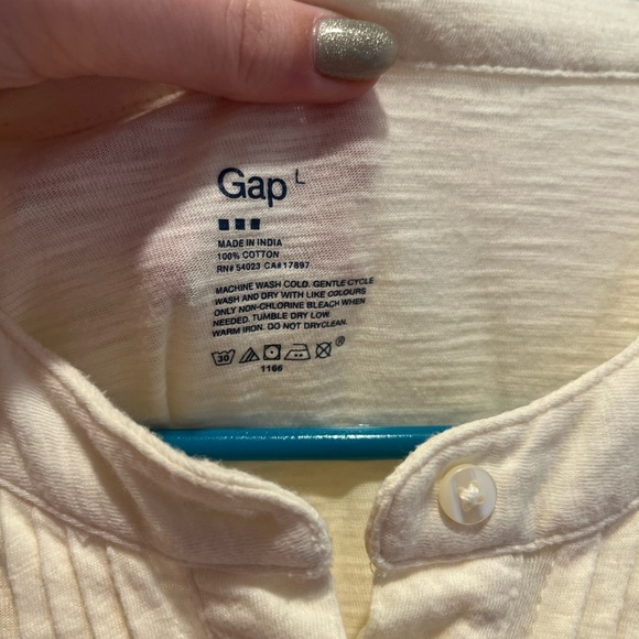 Cream Gap long sleeve t shirt - size large - Picture 2 of 5